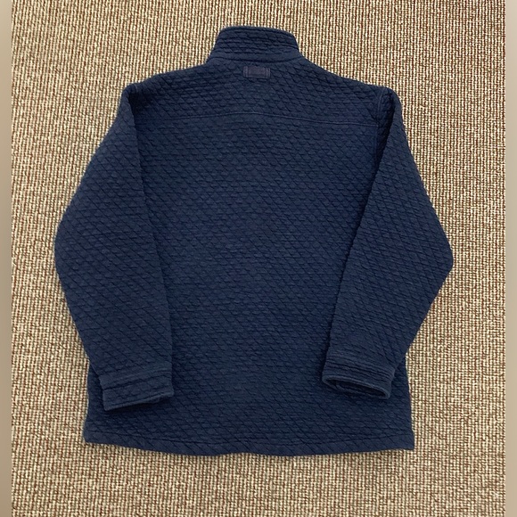 Men’s XL Navy Blue Cotton Blend PENDLETON Quilted Snap Button Shirt Jacket - Picture 10 of 10